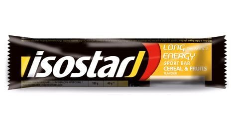 isostar energieriegel long distance energy 40gr geschmack getreide und fruchte von Isostar
