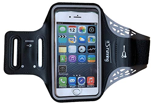 It's running Phone Arm Band 5, 5" Handy Armtasche Smartphone, Black, Uni von It's Running