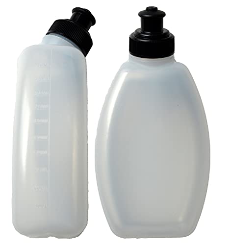 It's Running Unisex – Erwachsene Hydra Flask Set Trinkflaschen, Klar, 2 x 300 ml von It's Running