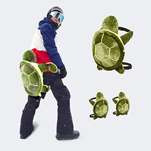 Itonash Schildkrötenförmiges Hüftpolster, Hüftschutz, Kissen, Knieschützer-Set für Erwachsene und Kinder, Winter-Outdoor-Ski-Skating-Ausrüstung (M) von Itonash