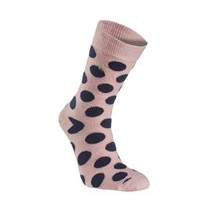 Ivanhoe of Sweden - Wool Sock Dot - Merinosocken Gr 35-38;43-46 grau;rosa;schwarz von Ivanhoe of Sweden