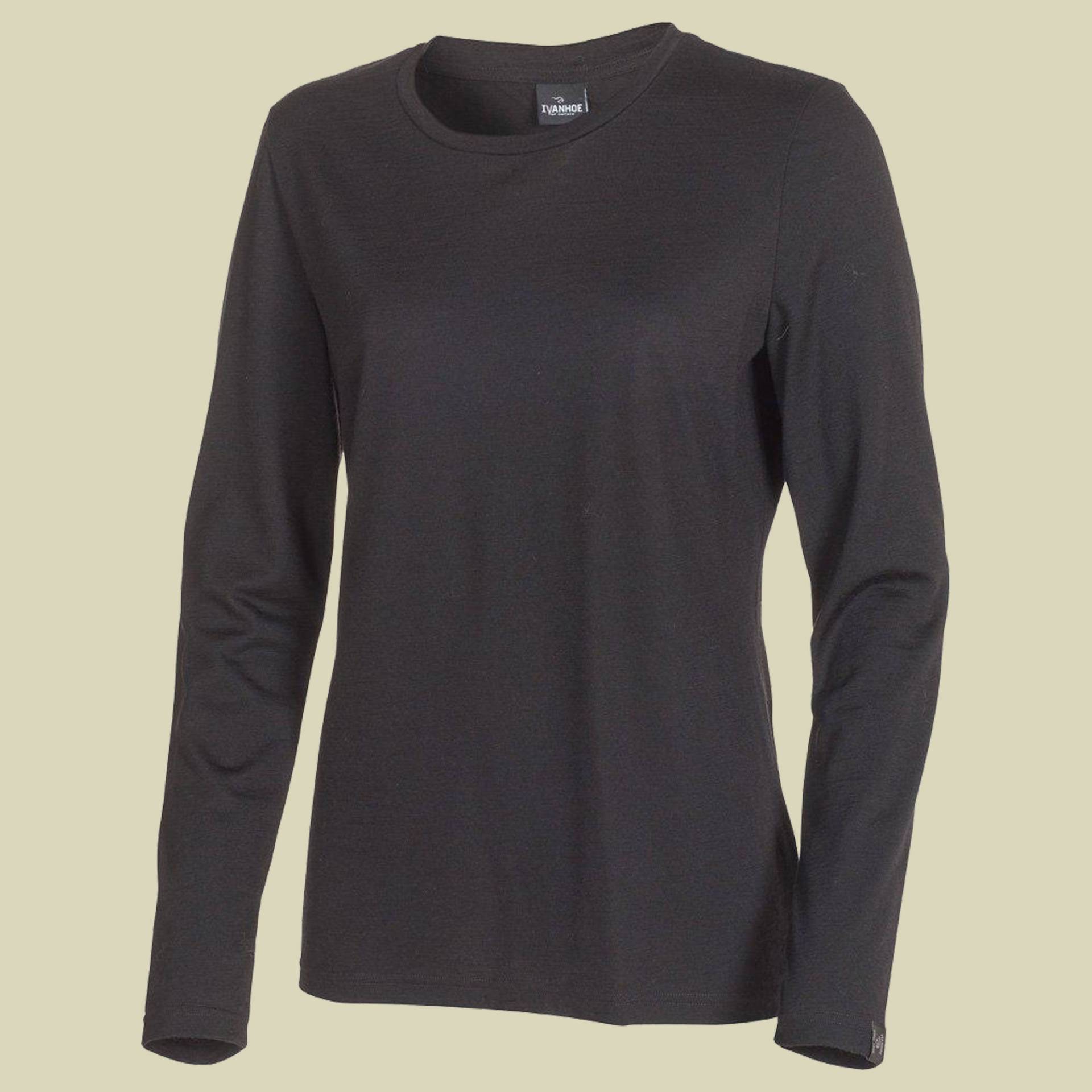 Underwool Merino Long Sleeve Women Größe 38 Farbe black von Ivanhoe