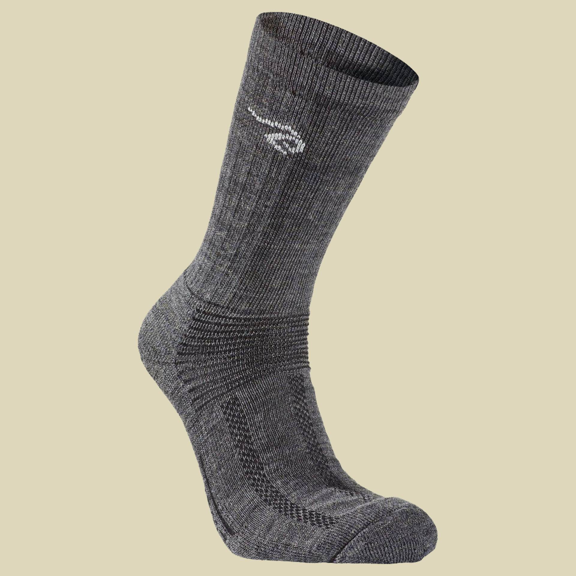 Wool Sock Trekk Größe 35-38 Farbe grey marl von Ivanhoe
