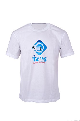 Izas Outdoor Feliu Kurzarm-T-Shirt für Herren S weiß von IZAS