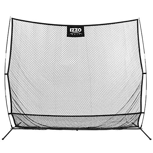 Izzo Unisex's Catch Golfschläger, extra groß, für Ihren Hinterhof oder Zuhause, 2,3 x 2,1 m, Schwarz, 2,3 x 2,1 m von Izzo