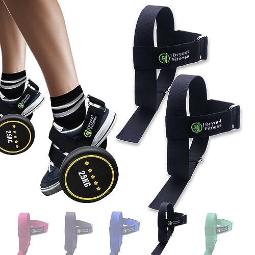 J Bryant verstellbare Gewichts-Fußgelenkriemen für Hanteln - Tibialis-Trainer für Training der Gesäß- und Beinmuskulatur von J Bryant