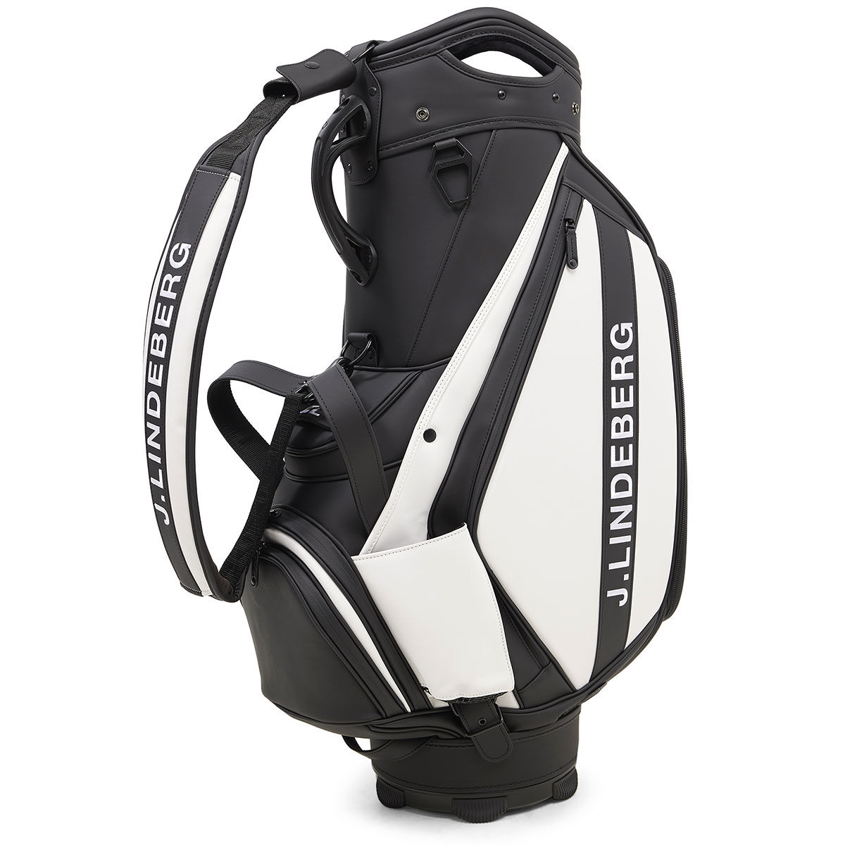 J.Lindeberg Golf Staff ST Golf Cart Bag, Black, One Size | American Golf von J Lindeberg