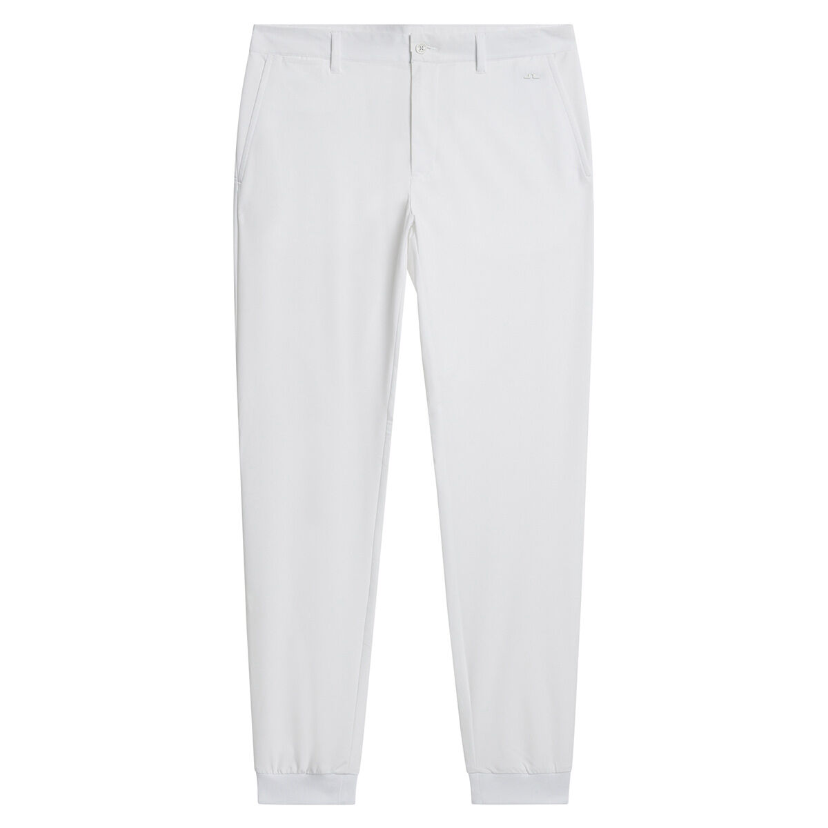 J.Lindeberg Men's Cuff Jogger Golf Trousers, Mens, White, 38, Regular | American Golf von J Lindeberg