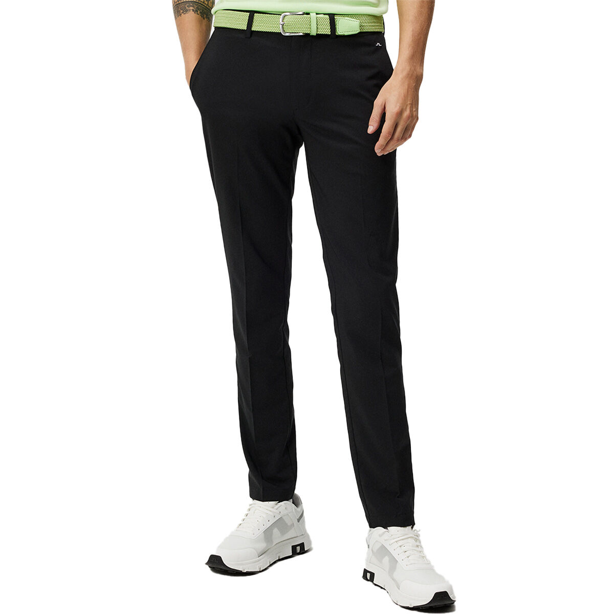 J.Lindeberg Men's Elof Golf Trousers, Mens, Black, 30, Regular | American Golf von J Lindeberg