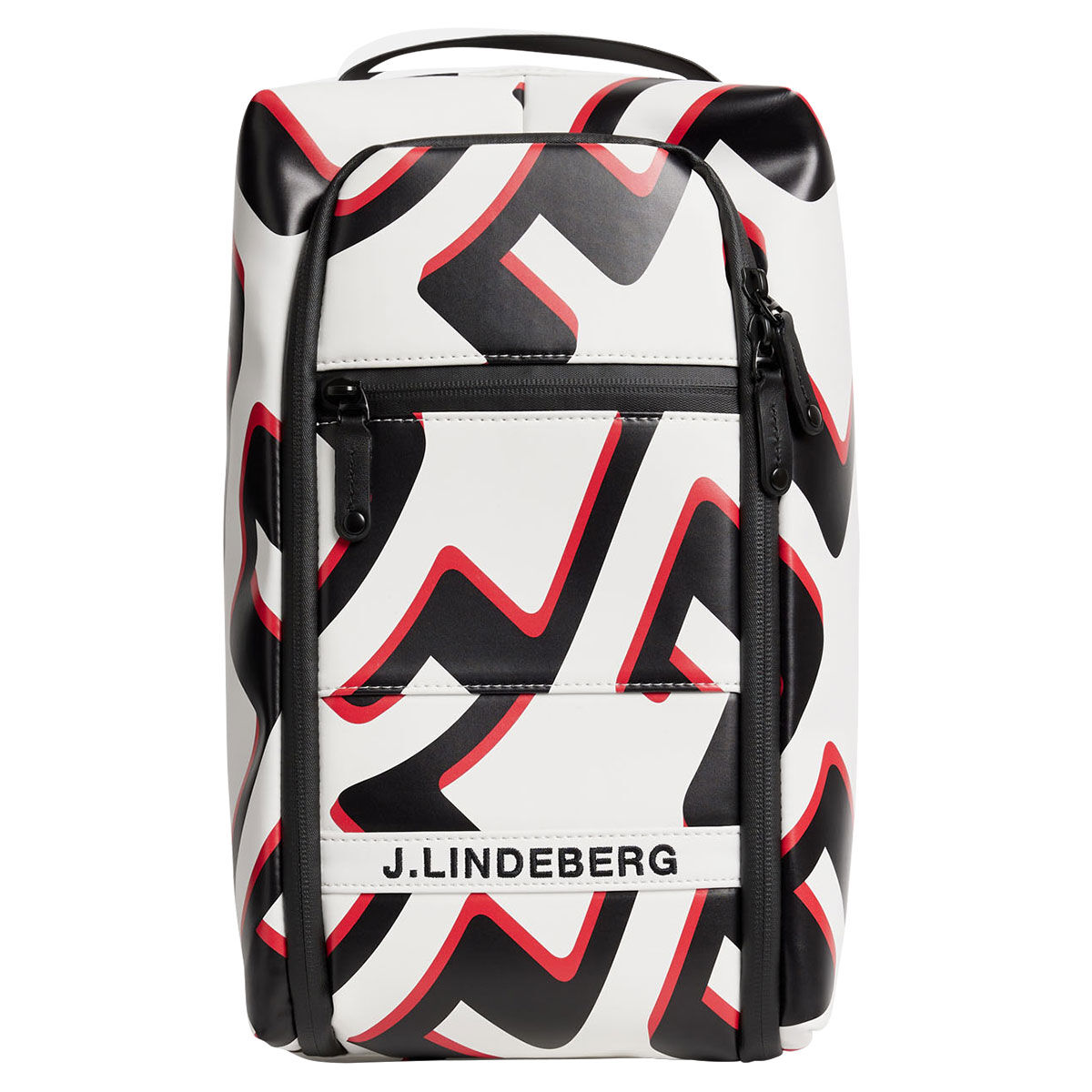 J.Lindeberg Print Golf Shoe Bag, Mens, Bridge wave white | American Golf von J Lindeberg