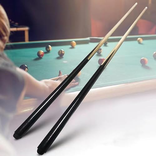 JX Billardqueues für Kinder, 91,4 cm, Shorty-Queues, Billard-Queue-Sticks für Kinder, Hartholz, Billardqueue, 13 mm, Klebespitzen, 2 Stück von JX