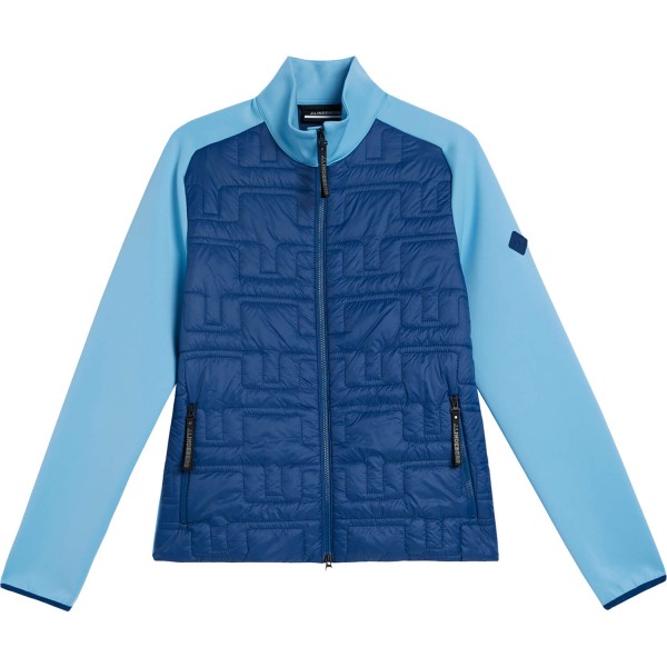 J. LINDEBERG Jacke Quilt Hybrid dunkelblau von J. LINDEBERG