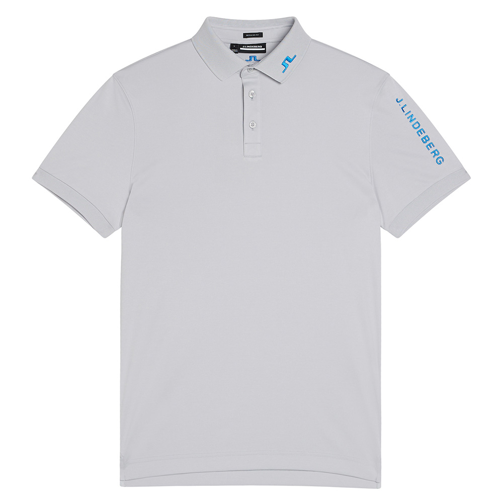 'J.Lindeberg Golf Tour Tech TX Herrenpolo reg Fit hgrau' von J.LINDEBERG