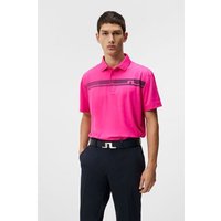 J.Lindeberg Klas Regular Fit Golf Halbarm Polo fuchsia von J.LINDEBERG