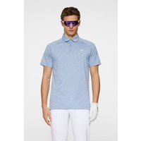 J.Lindeberg Wilhelm Halbarm Polo denim von J.LINDEBERG