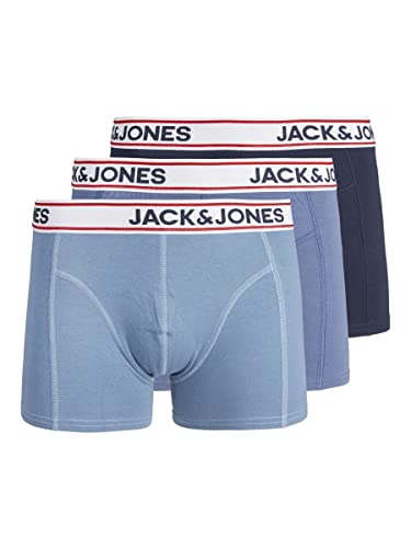 Jack & Jones Jake Trunk Boxershorts Herren (3er Pack) - M von JACK & JONES