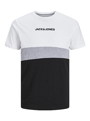 JACK & JONES Male T-Shirt Colour Blocking Rundhals T-Shirt von JACK & JONES