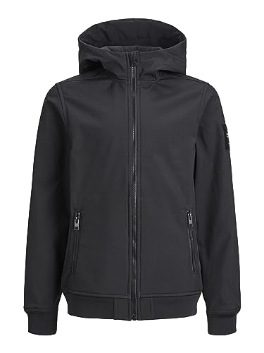 Jack & Jones Basic Hooded Softshell Jacke Kinder - 140 von JACK & JONES