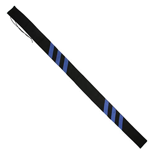 Jackalope Bogenhülle Stripe für Langbogen | Farbe: Schwarz/Royalblau von JACKALOPE Archery