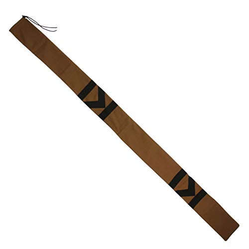 Jackalope Bogenhülle V für Recurvebogen | Farbe: Dunkelbraun/Schwarz von JACKALOPE Archery