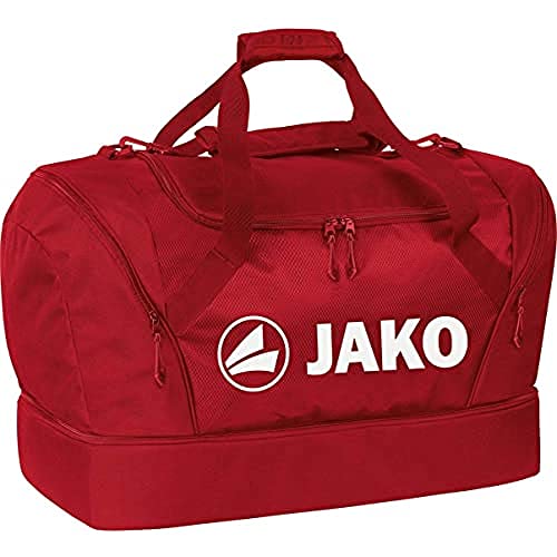 JAKO Uni Sporttasche mit Bodenfach, Chili rot, L, 2089 von JAKO