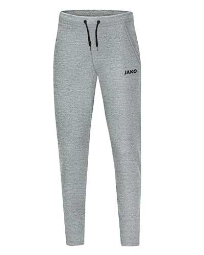 Jako Damen Jogginghose Base, hellgrau meliert, 34, 8465D von JAKO