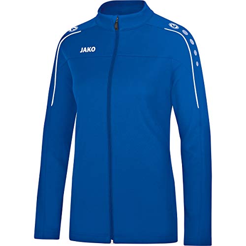 JAKO Damen Freizeitjacke Classico, royal, 48, 9850 von JAKO