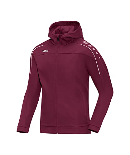 JAKO Classico Kapuzenjacke Damen Rot, 44 Damen von JAKO