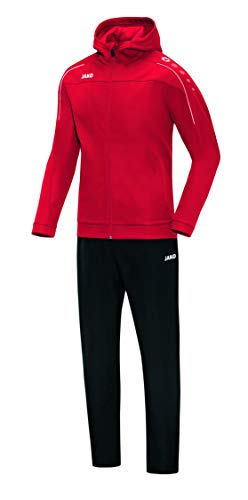 JAKO Damen Classico met capuchon Pr sentationsanzug, Rot, 48 EU von JAKO