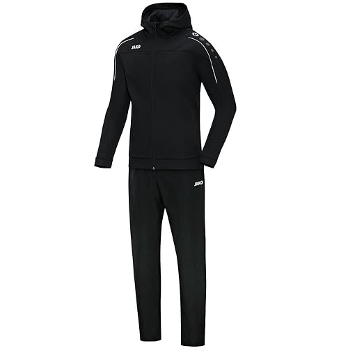 JAKO Damen Classico Mit Kapuze Präsentationsanzug, Schwarz, 48 EU von JAKO