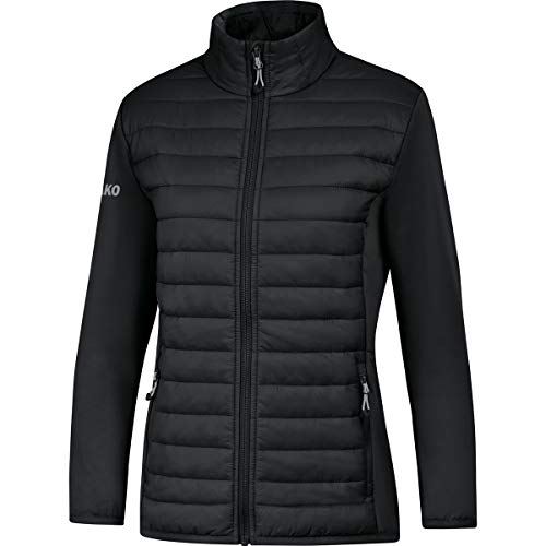 JAKO Damen Sonstige Jacke Hybridjacke Premium, schwarz, 38, 7004 von JAKO