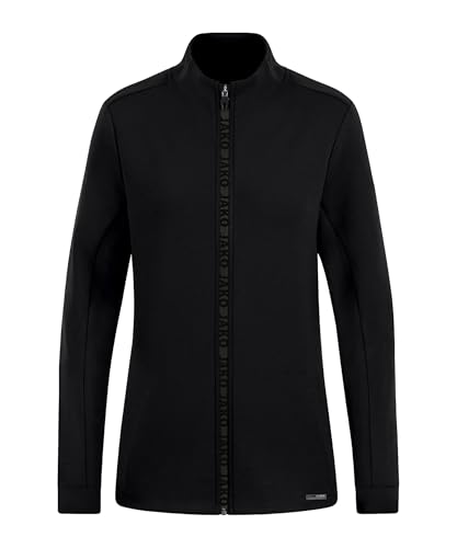 JAKO Damen Jacke Pro Casual, Schwarz, 36 von JAKO