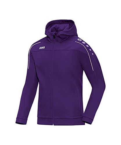 JAKO Damen Kapuzenjacke Classico, lila, 46, 6850 von JAKO