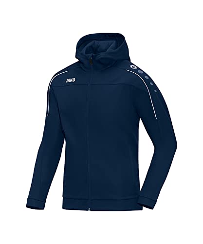 JAKO Damen Kapuzenjacke Classico, marine, 38, 6850 von JAKO