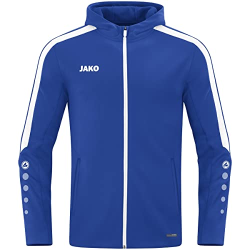 JAKO Damen Kapuzenjacke Power, royal, 44 von JAKO