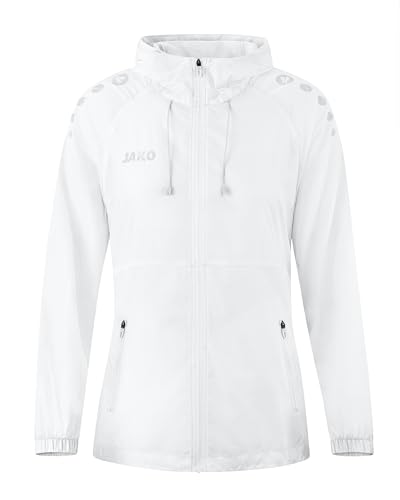 JAKO Damen Lightweightjacke Light Flow, weiß, XL von JAKO