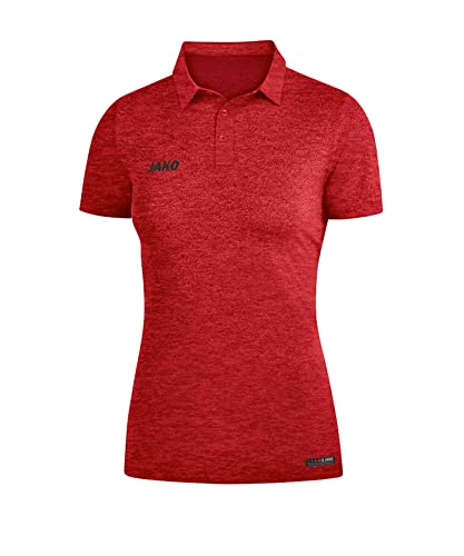 JAKO Premium Basics Poloshirt Damen Rot, 42 Damen von JAKO