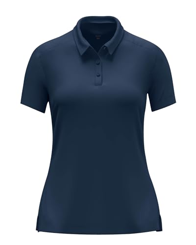 JAKO Damen Poloshirt Uni, Marine, S von JAKO