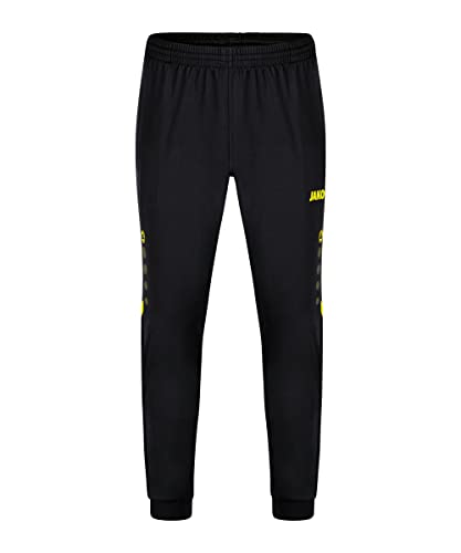JAKO Damen Polyesterhose Challenge, Schwarz/Citro, 34 von JAKO