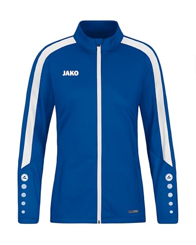 JAKO Damen Polyesterjacke Power, Royal, 44 von JAKO