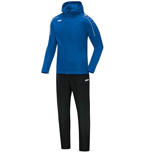 JAKO Damen Präsentationsanzug Classico mit Kapuze, royal, 36, M9650 von JAKO