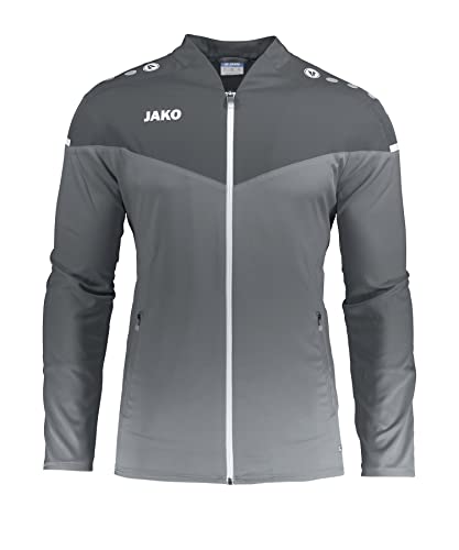 JAKO Damen Präsentationsjacke Champ 2.0, steingrau/anthra light, 40, 9820 von JAKO