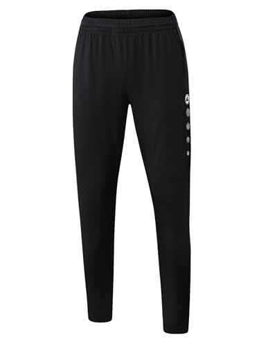Jako Damen Trainingshose Premium, marine/neongelb, 40, 8420D von JAKO
