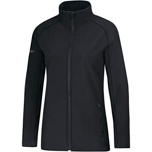 JAKO Damen Softshell-jacken Softshelljacke Team, schwarz, 40, 7604 von JAKO