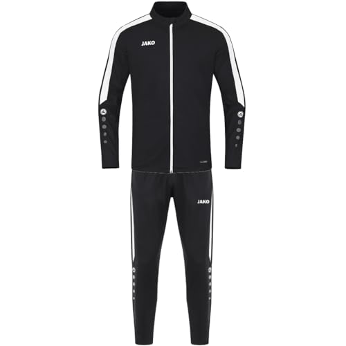 JAKO Damen Trainingsanzug Polyester Power, Schwarz, 40 von JAKO