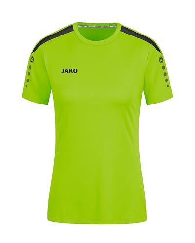 JAKO Damen Trikot Power (Kurzarm), Neongrün, 36 von JAKO