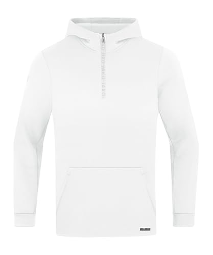 JAKO Damen Zip Hoodie Pro Casual, Weiß, 38 von JAKO