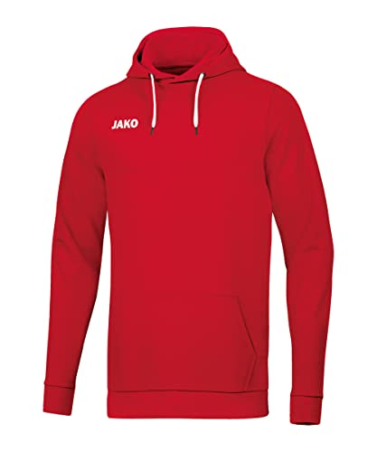 Jako Herren Kapuzensweat Base, rot, 4XL, 6765 von JAKO