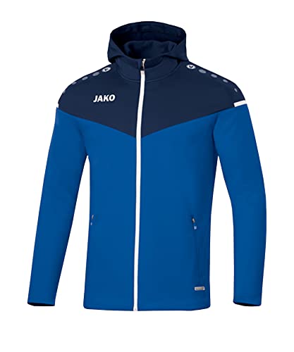 JAKO Champ 2.0 Kapuzenjacke blauweiss, M Unisex von JAKO