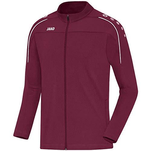 JAKO Herren Freizeitjacke Classico, maroon, S, 9850 von JAKO